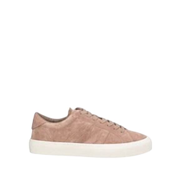 Moncler NIB Monaco M Suede Sneakers in Light Pink Size 39.5 - Picture 1 of 10